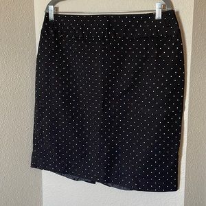 Liz Claiborne Polka Dot Pencil Skirt